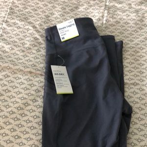 Moto grey high rise leggings